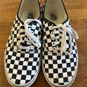 Vans White Textured Sneakers